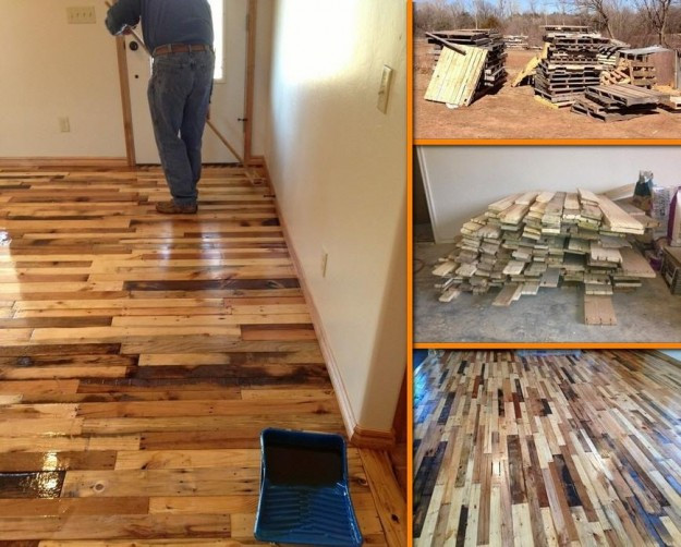 Best ideas about Pallet Flooring DIY
. Save or Pin DIY Pallet Wood Flooring Tutorial Now.