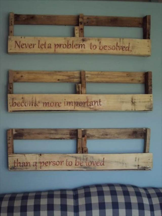 Best ideas about Pallet Shelves DIY
. Save or Pin 25 DIY Pallet Shelves for Storage Your Things Now.