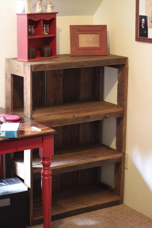Best ideas about Pallet Shelves DIY
. Save or Pin 13 Bud Friendly DIY Pallet Shelves And Racks Shelterness Now.
