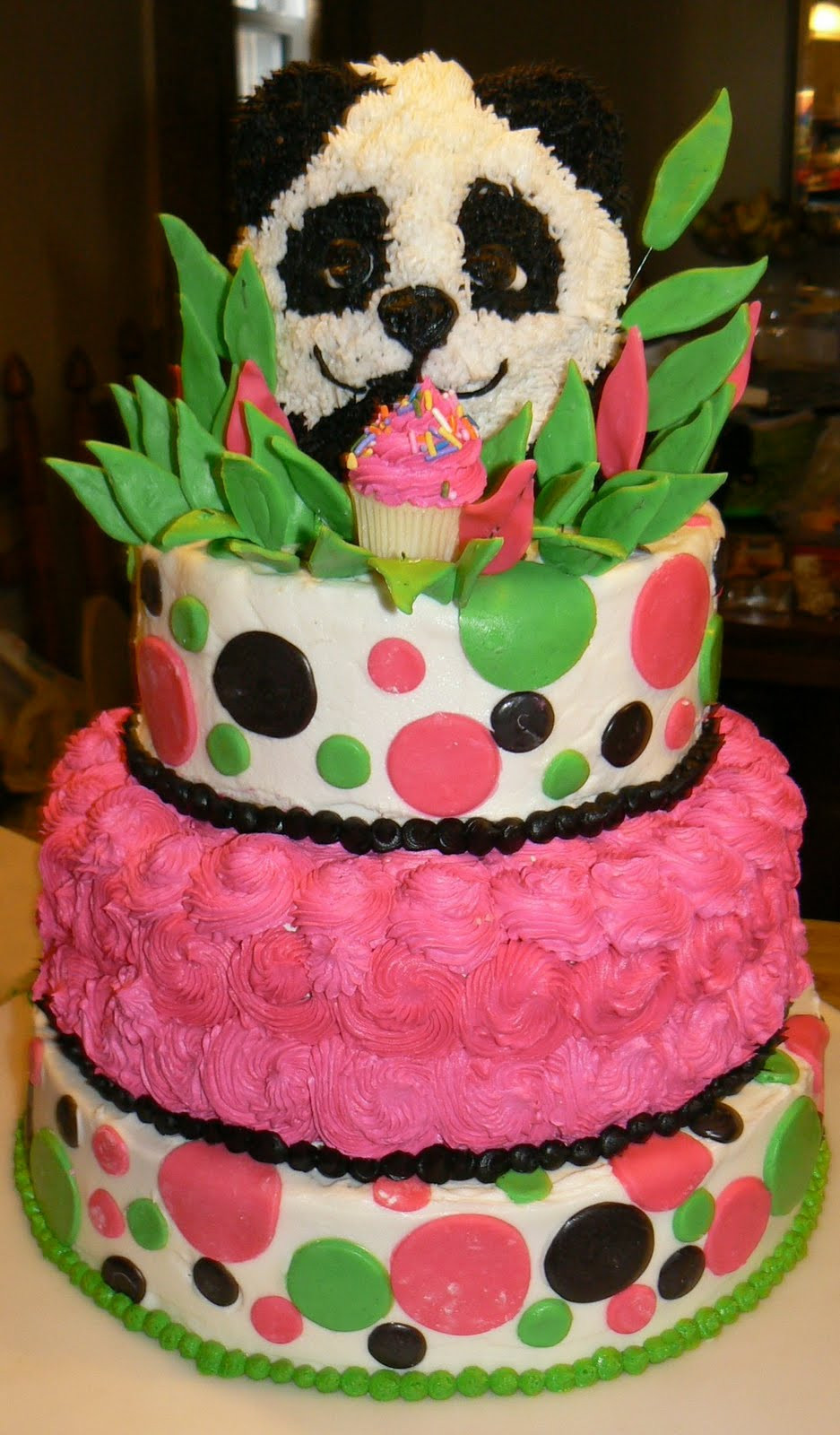 Best ideas about Panda Birthday Cake
. Save or Pin Kelly Roberts Designs Panda Birthday Cake Now.