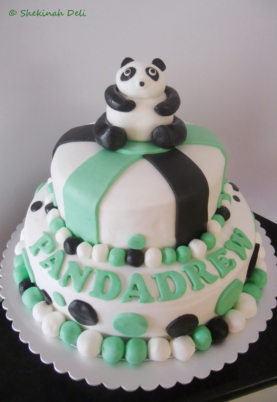 Best ideas about Panda Birthday Cake
. Save or Pin Shekinah Deli Panda cake for Andrew Now.