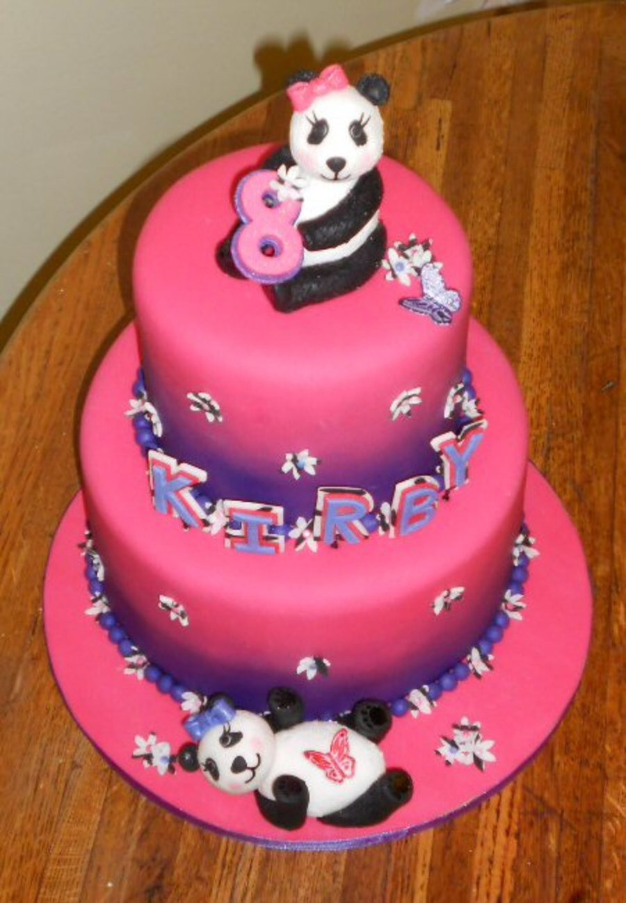 Best ideas about Panda Birthday Cake
. Save or Pin Panda Bear Cake CakeCentral Now.