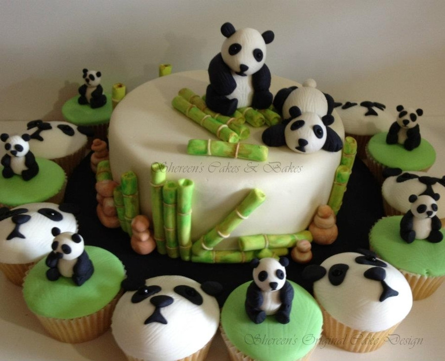 Best ideas about Panda Birthday Cake
. Save or Pin Panda Cake & Cupcakes CakeCentral Now.