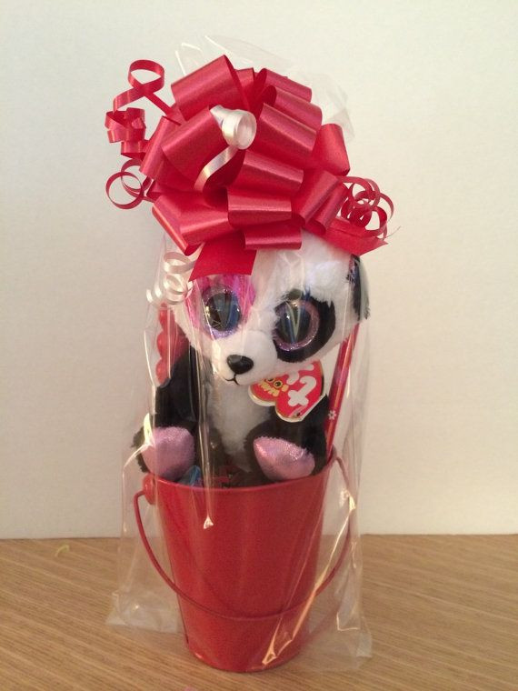 Best ideas about Panda Gift Ideas
. Save or Pin Valentines Day Gift Basket Ty Beanie Boo Panda MANDY by Now.