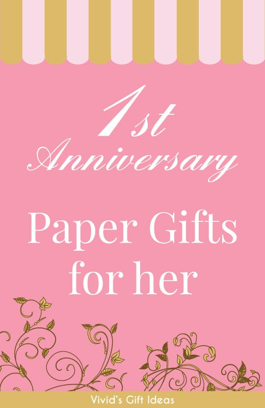 Best ideas about Paper Anniversary Gift Ideas
. Save or Pin 18 Paper Anniversary Gift Ideas for Her Vivid s Now.