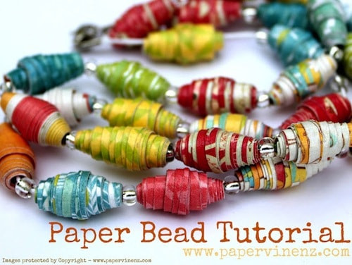 Best ideas about Paper Beads DIY
. Save or Pin Bright and cheery paper beads Mod Podge Rocks Now.