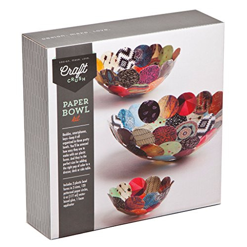 Best ideas about Paper Craft Kits For Adults
. Save or Pin Craft Crush Paper Bowls Make 3 DIY Different Sized Now.