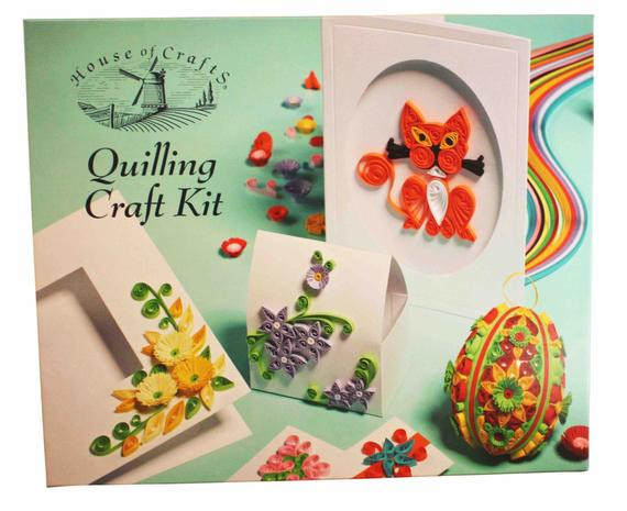 Best ideas about Paper Craft Kits For Adults
. Save or Pin House of Crafts Quilling Kit Paper Filligree Creative Now.