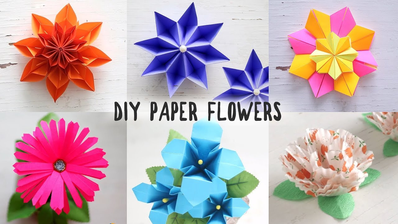 Best ideas about Paper Flower DIY
. Save or Pin 6 Easy DIY Paper Flowers Now.