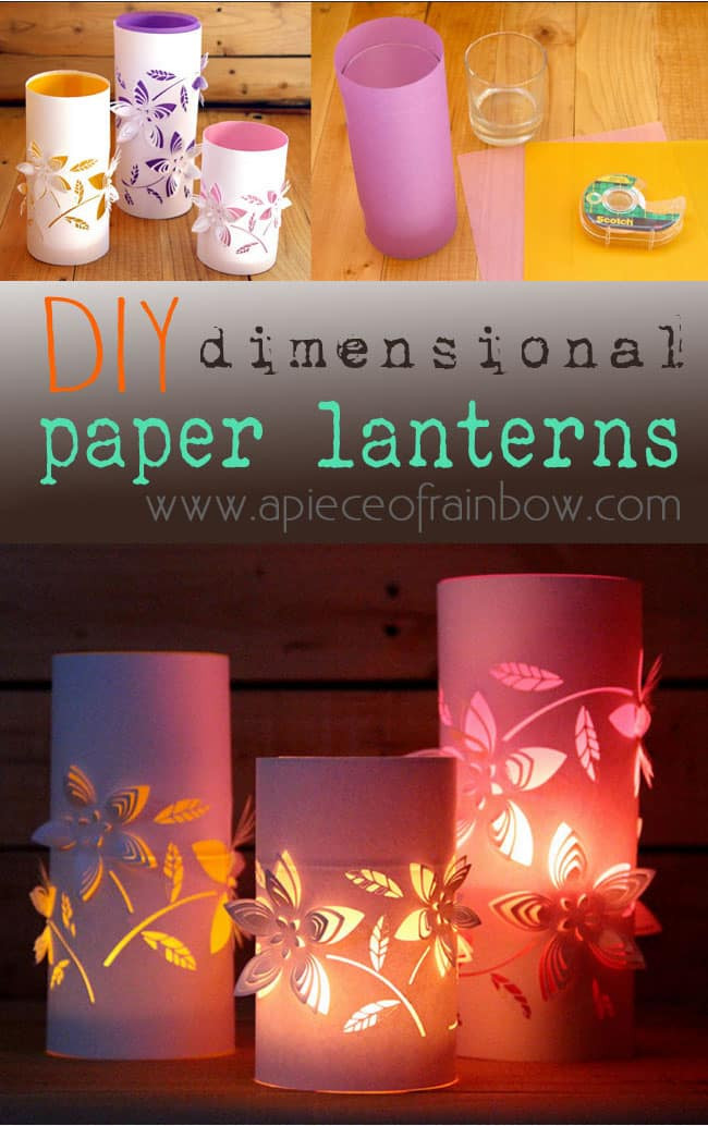 Best ideas about Paper Lanterns DIY
. Save or Pin DIY Dimensional Paper Lantern 2 A Piece Rainbow Now.