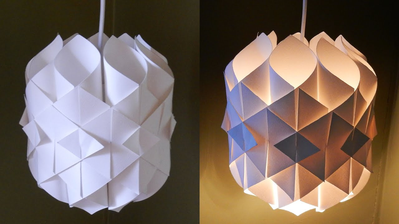 Best ideas about Paper Lanterns DIY
. Save or Pin DIY paper lamp lantern Cathedral light how to make a Now.