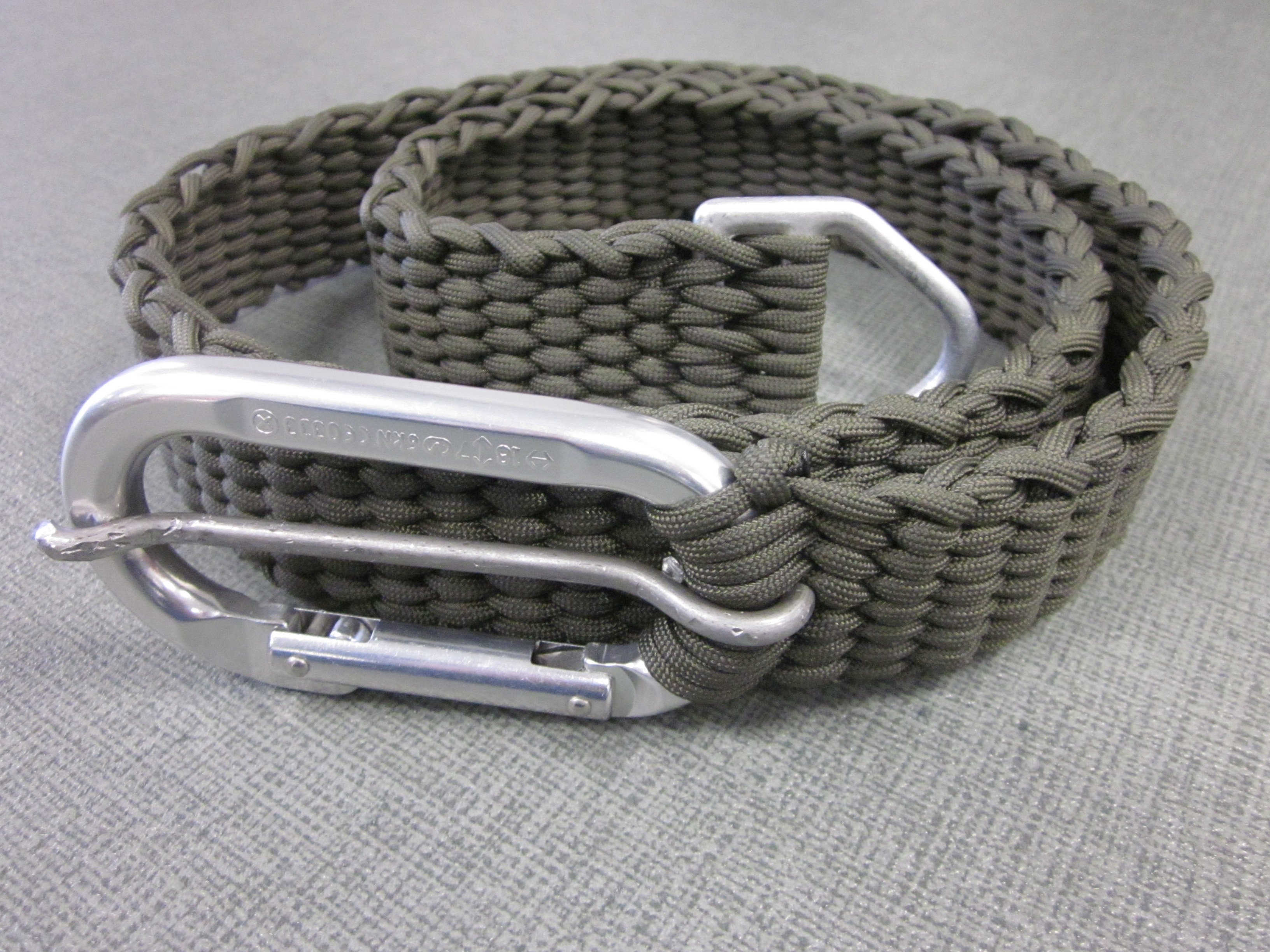 Best ideas about Paracord Belt DIY
. Save or Pin Paracord Belt with Caribiner Buckle and D Ring Now.