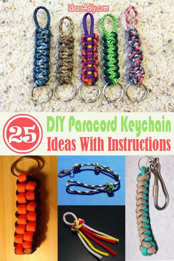 Best ideas about Paracord Keychain DIY
. Save or Pin 25 DIY Paracord Keychain Ideas with Instructions Now.