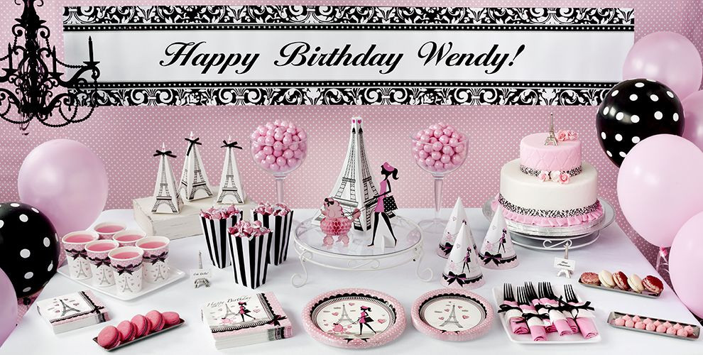 Best ideas about Paris Birthday Decorations
. Save or Pin Pink Paris Party Supplies Paris Theme Party Now.