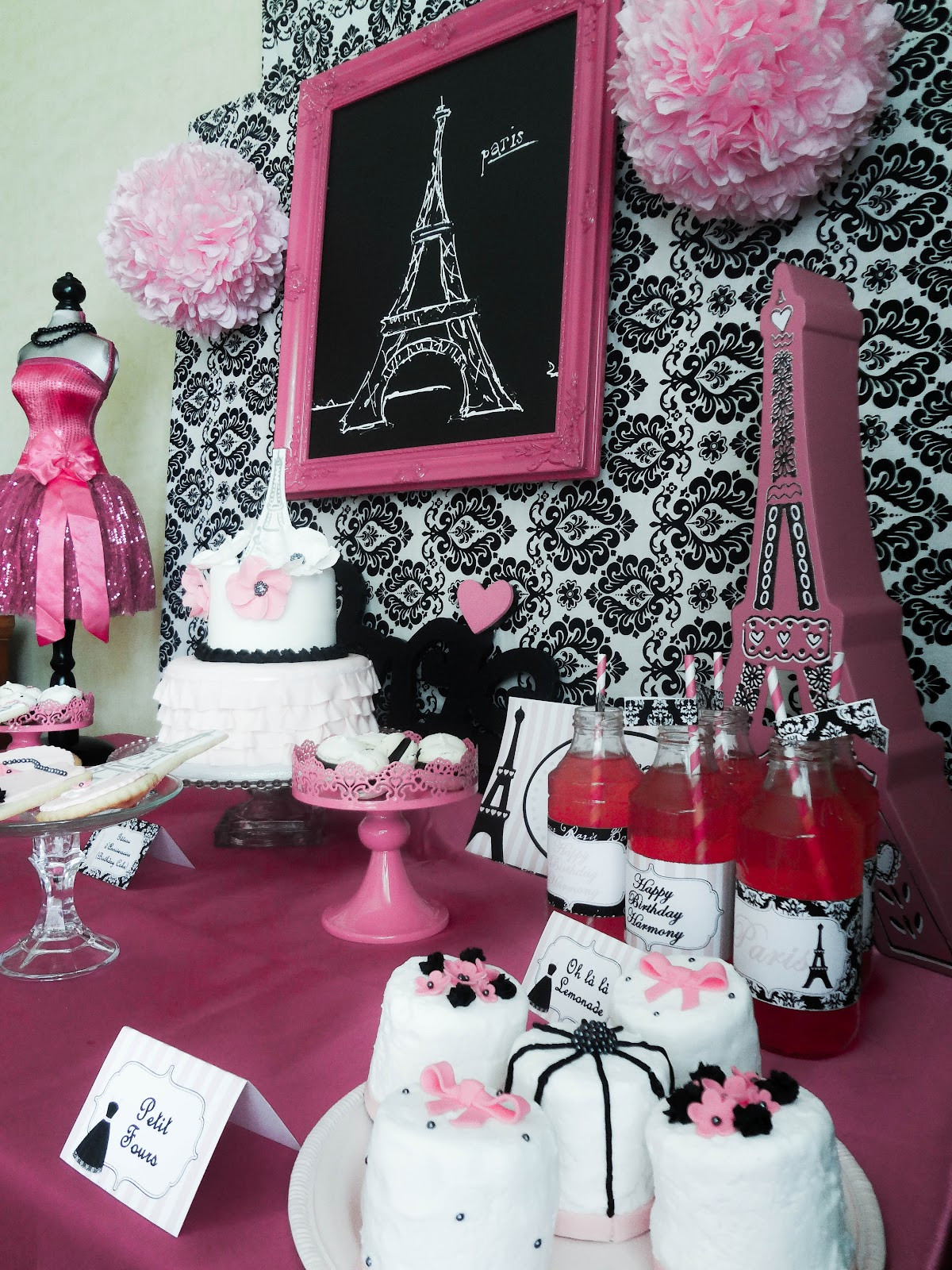 Best ideas about Paris Birthday Decorations
. Save or Pin Capes & Crowns A Paris Party Now.