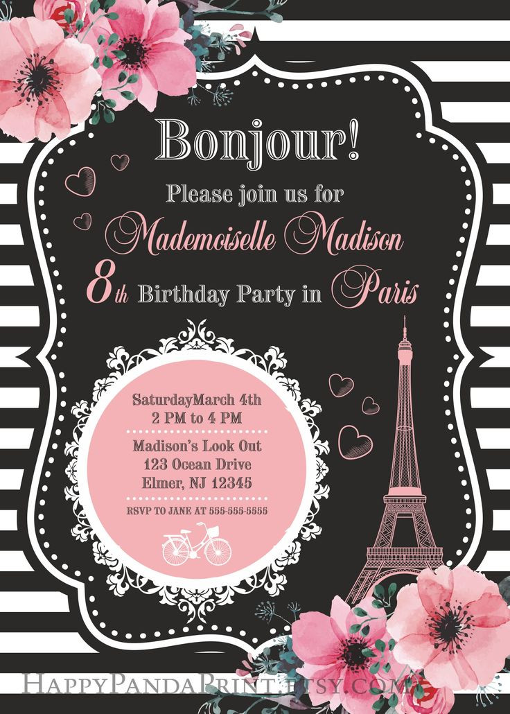 Best ideas about Paris Themed Birthday Invitations
. Save or Pin Best 25 Paris invitations ideas on Pinterest Now.