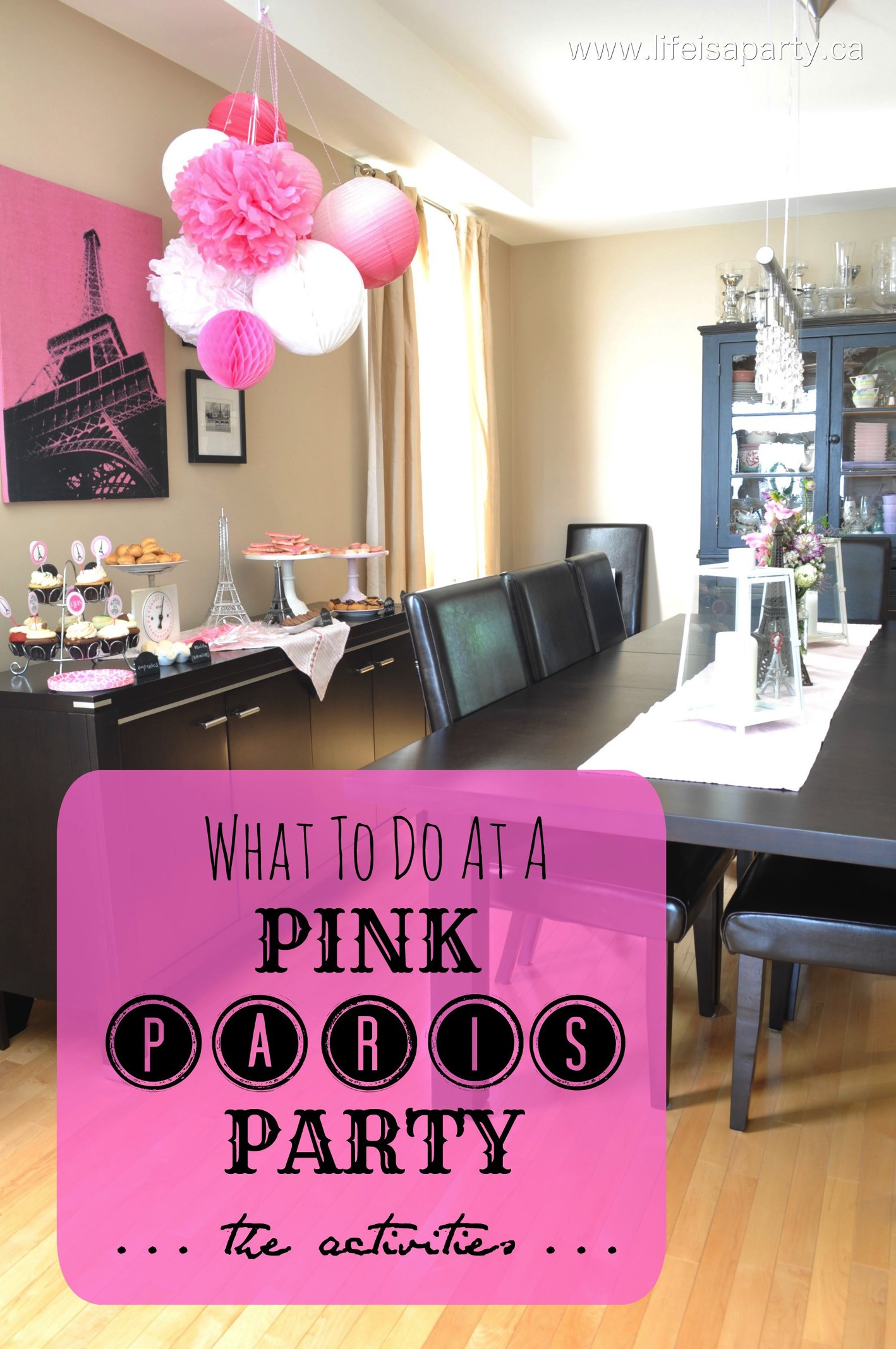 Best ideas about Paris Themed Birthday Party Ideas
. Save or Pin Pink Paris Birthday Party Activities and Decorations Now.