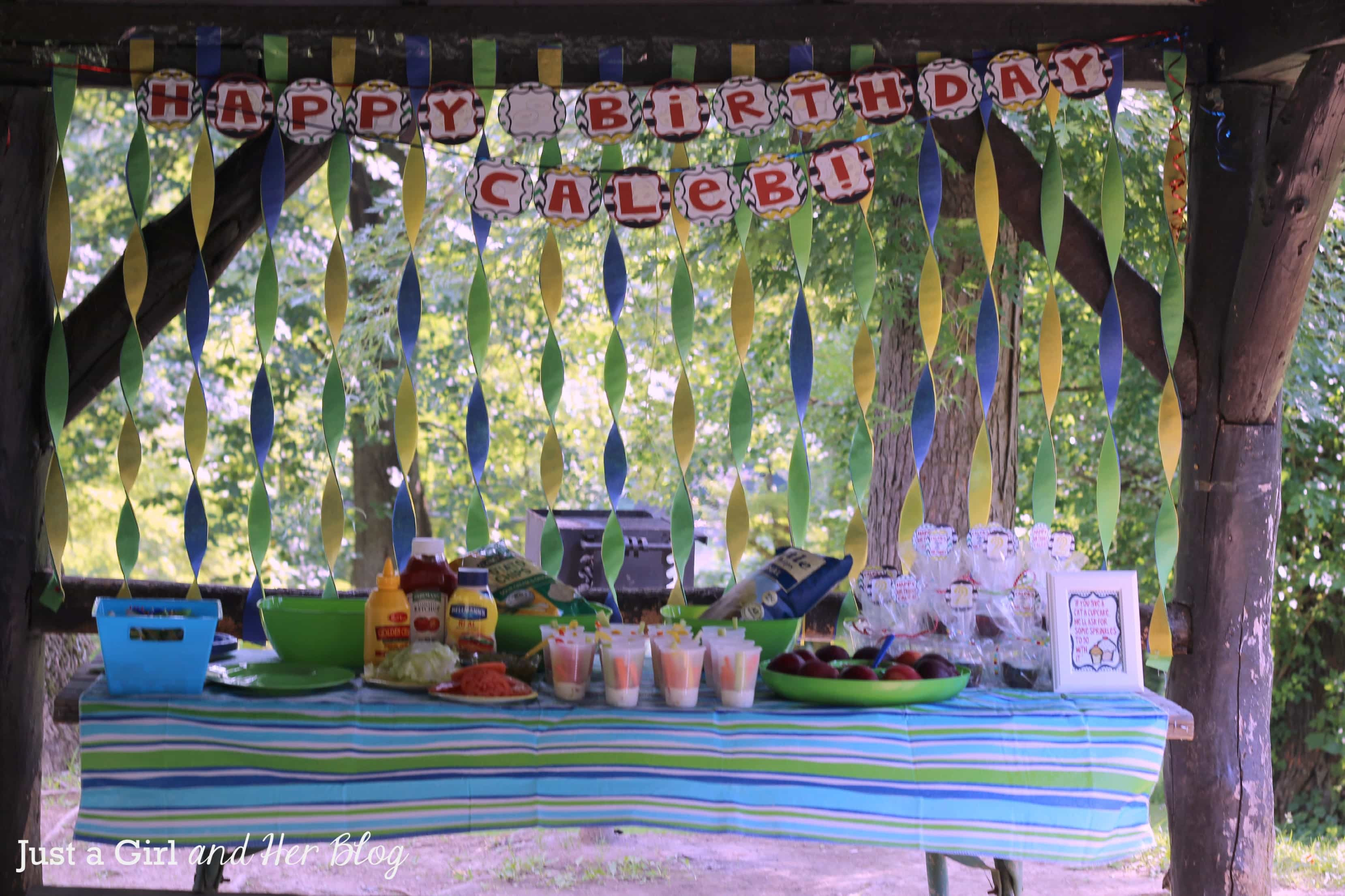 Best ideas about Park Birthday Party
. Save or Pin "If You Give a Boy a Birthday" Party Just a Girl and Now.