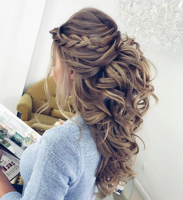 Best ideas about Partial Updo Hairstyles
. Save or Pin 32 Pretty Half up half down hairstyles partial updo Now.