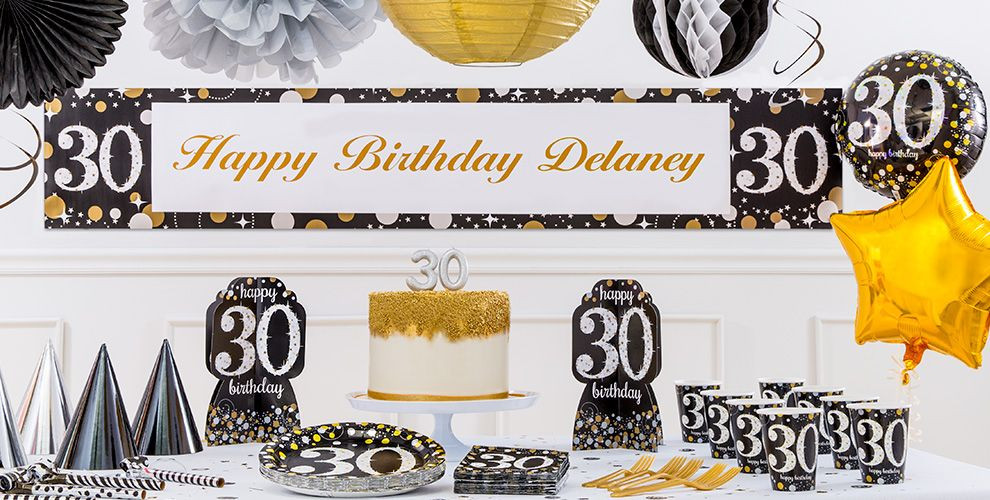 Best ideas about Party City 30th Birthday
. Save or Pin Sparkling Celebration 30th Birthday Party Supplies Party Now.