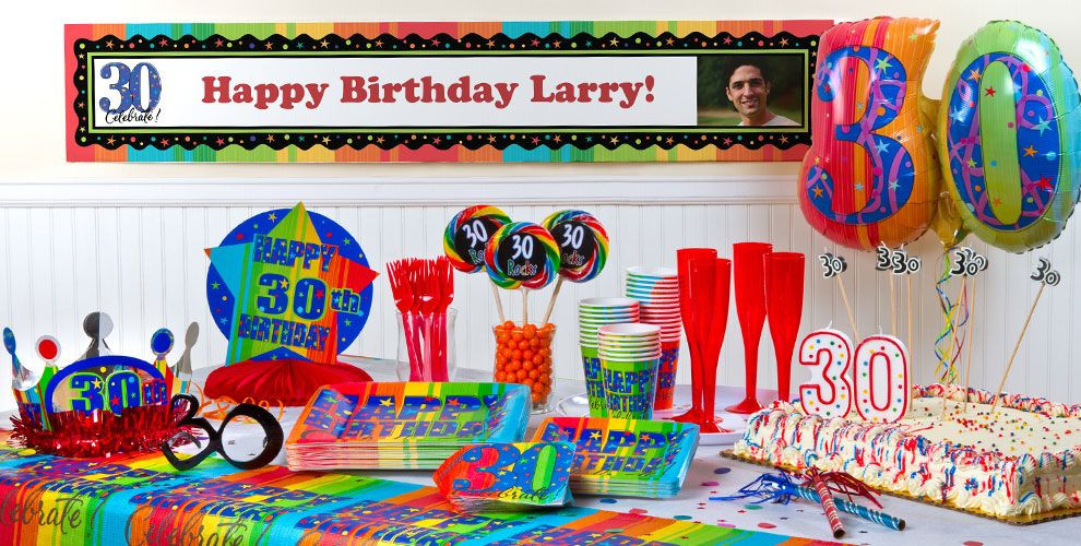 Best ideas about Party City 30th Birthday
. Save or Pin A Year To Celebrate 30th Birthday Party Supplies Party City Now.