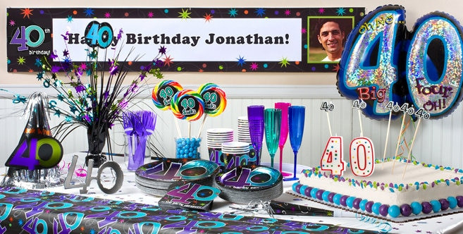 Best ideas about Party City 40th Birthday Decorations
. Save or Pin The Party Continues 40th Birthday Party Supplies Party City Now.