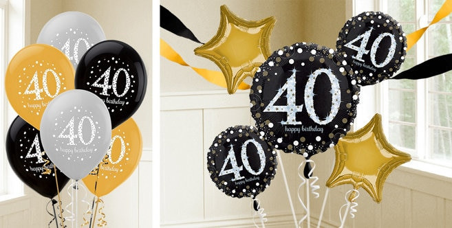 Best ideas about Party City 40th Birthday Decorations
. Save or Pin 40th Birthday Balloons Party City Now.