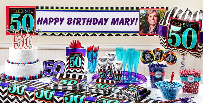 Best ideas about Party City 50th Birthday Decorations
. Save or Pin Celebrate 50th Birthday Party Supplies 50th Birthday Now.