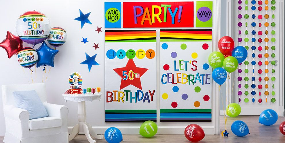 Best ideas about Party City 50th Birthday Decorations
. Save or Pin Rainbow 50th Birthday Party Supplies Rainbow 50th Now.