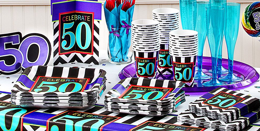 Best ideas about Party City 50th Birthday Decorations
. Save or Pin Celebrate 50th Birthday Party Supplies 50th Birthday Now.