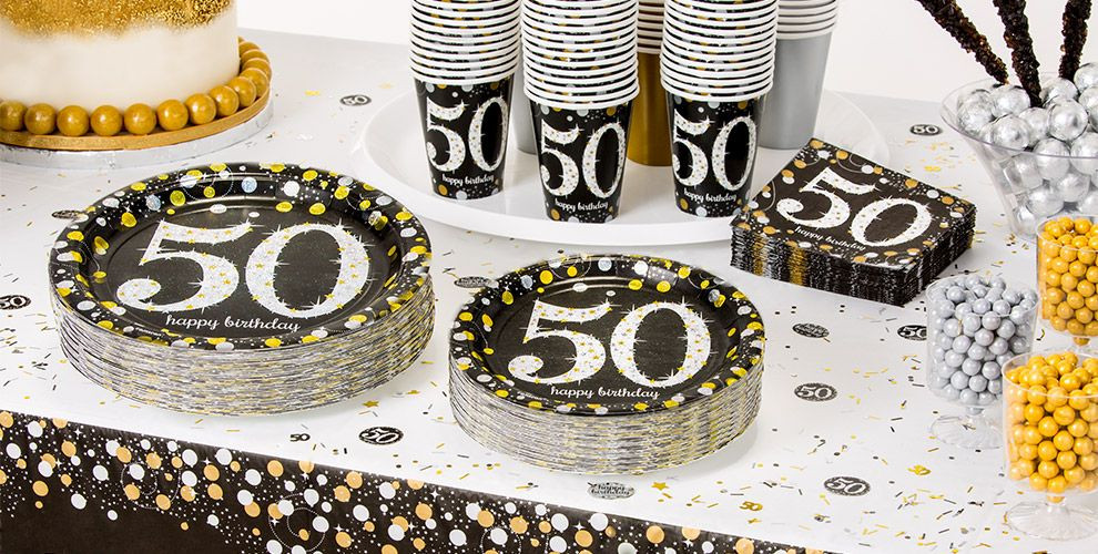 Best ideas about Party City 50th Birthday Decorations
. Save or Pin Sparkling Celebration 50th Birthday Party Supplies Now.