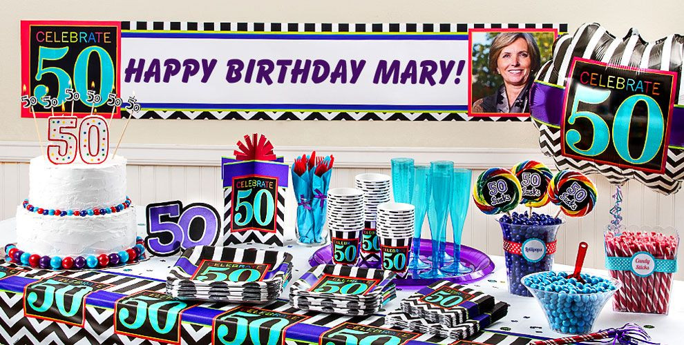 Best ideas about Party City 50th Birthday
. Save or Pin Celebrate 50th Birthday Party Supplies 50th Birthday Now.