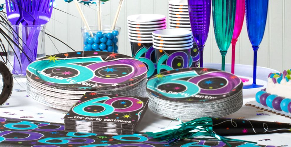 Best ideas about Party City 60th Birthday
. Save or Pin The Party Continues 60th Birthday Party Supplies Party City Now.