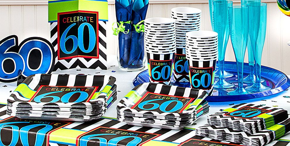 Best ideas about Party City 60th Birthday
. Save or Pin Celebrate 60th Birthday Party Supplies 60th Birthday Now.