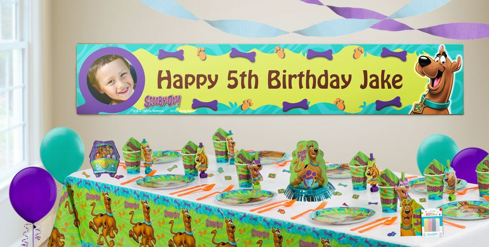 Best ideas about Party City Birthday Banner
. Save or Pin Custom Scooby Doo Birthday Banners Party City Now.