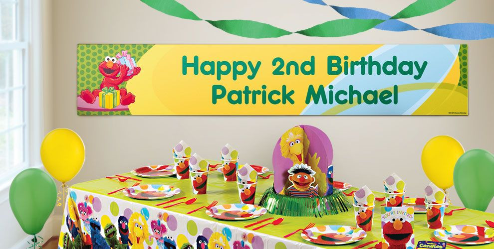 Best ideas about Party City Birthday Banners
. Save or Pin Custom Elmo Birthday Banners Party City Now.