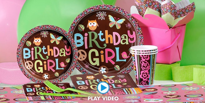 Best ideas about Party City Birthday Decorations
. Save or Pin Hippie Chick Birthday Party Supplies Hippie Chick Now.