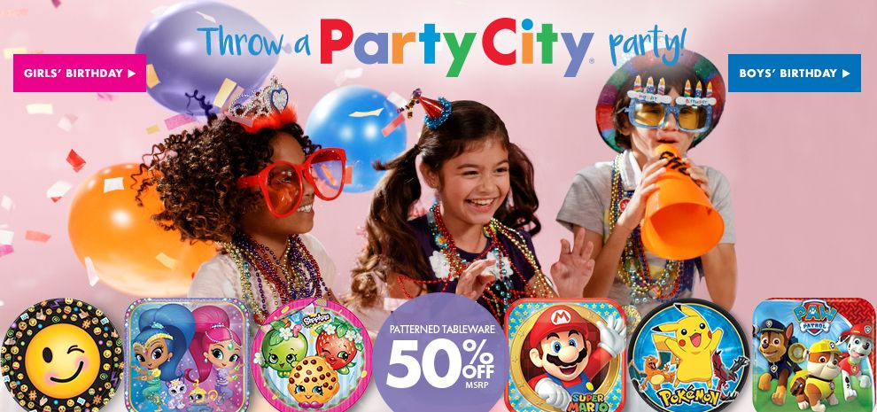 Best ideas about Party City Birthday Decorations
. Save or Pin Birthday Party Supplies for Kids & Adults Party City Canada Now.