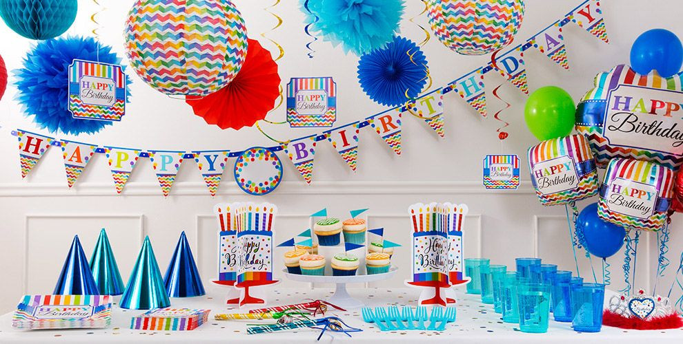 Best ideas about Party City Birthday Invitations
. Save or Pin Bright Dot & Chevron Birthday Party Supplies Chevron Now.