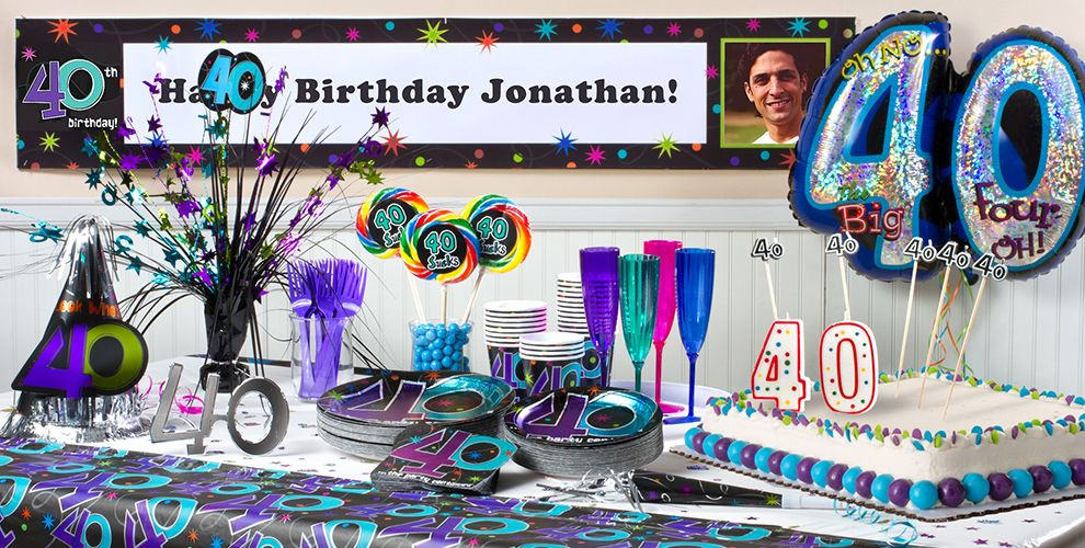 Best ideas about Party City Birthday Invitations
. Save or Pin The Party Continues 40th Birthday Party Supplies Party City Now.