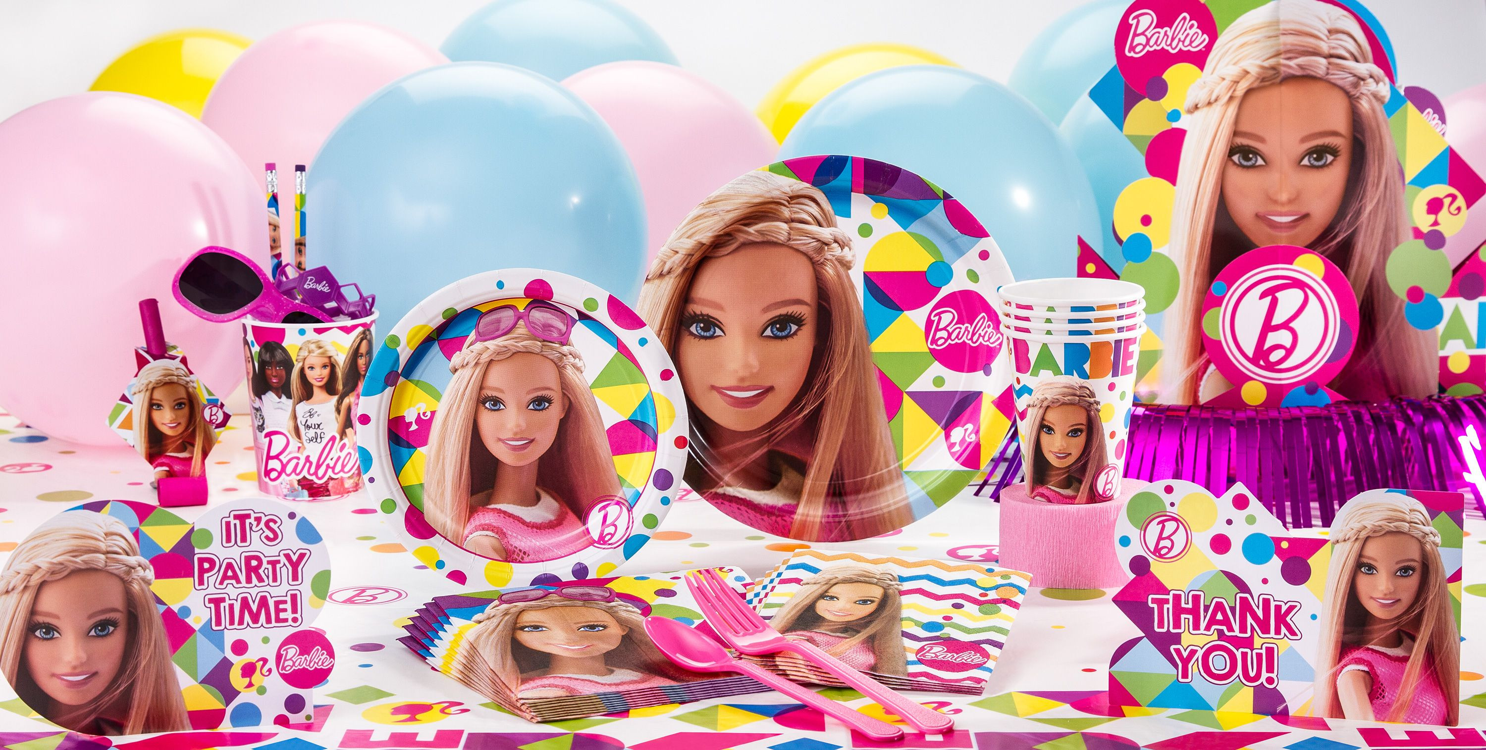 Best ideas about Party City Birthday Invitations
. Save or Pin Barbie Party Supplies Barbie Birthday Now.