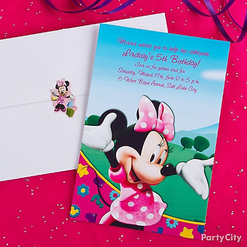 Best ideas about Party City Birthday Invitations
. Save or Pin Custom Minnie Mouse Invitation Idea Party City Now.