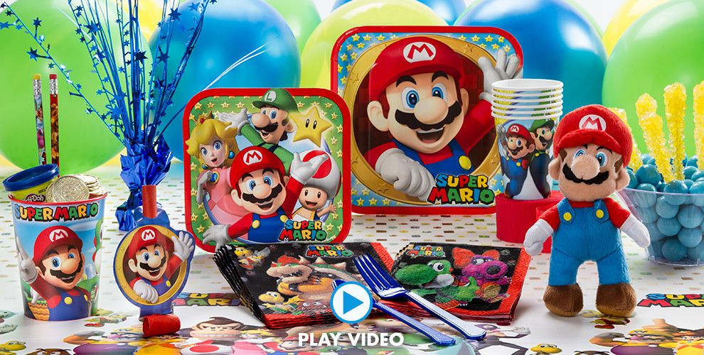 Best ideas about Party City Birthday Invitations
. Save or Pin Super Mario Party Supplies Super Mario Birthday Ideas Now.