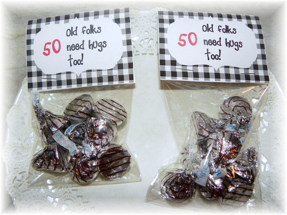 Best ideas about Party Favours For 50th Birthday
. Save or Pin 50th Birthday Hugs Printable Bag topperpartyfavor DIY Now.