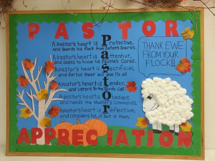 Best ideas about Pastor Appreciation Gift Ideas Pinterest
. Save or Pin 17 Best images about Church bulletin boards on Pinterest Now.