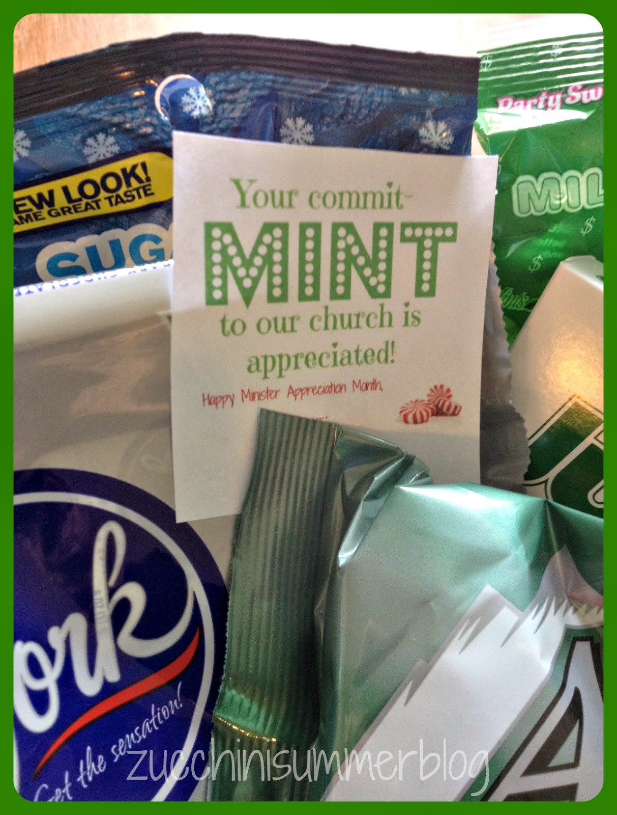 Best ideas about Pastors Gift Ideas
. Save or Pin Zucchini Summer mit MINT to Church Minister Now.