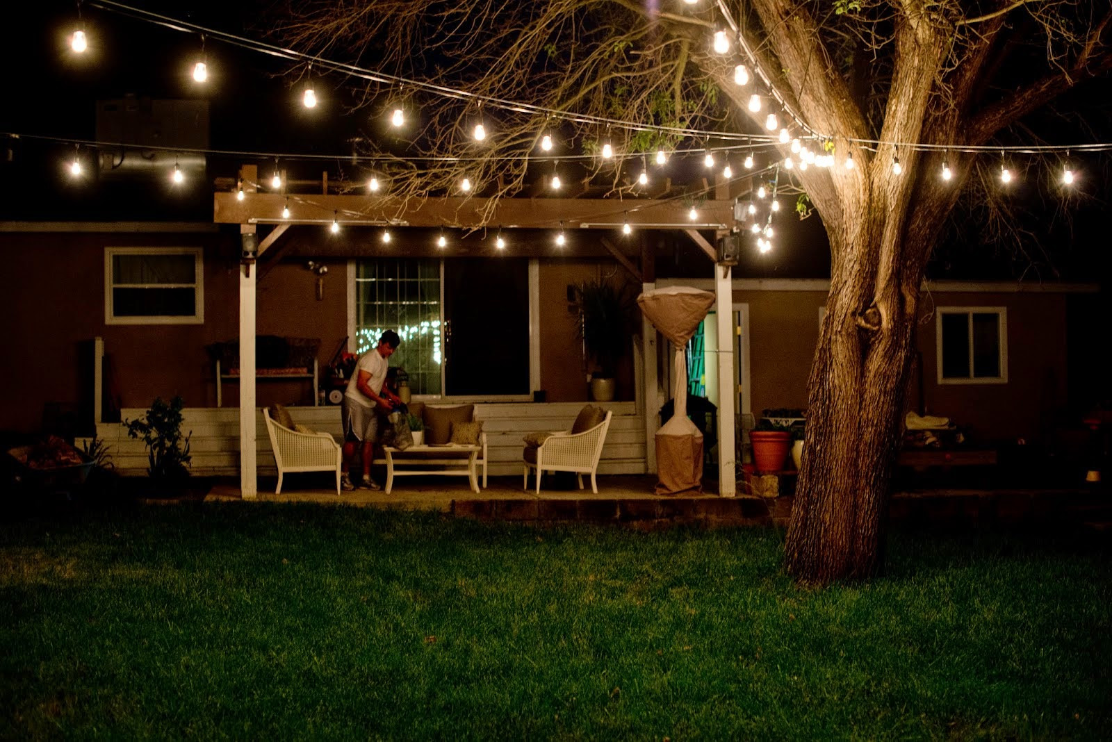 Best ideas about Patio Light Strings
. Save or Pin Lightshare Light Up the Outdoor Patio or Porch With Now.