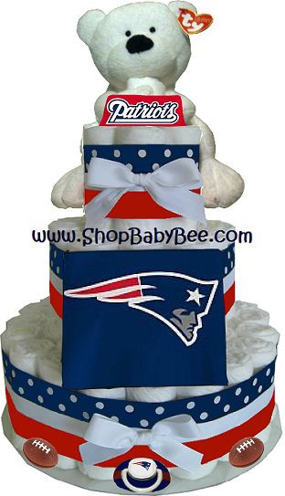 Best ideas about Patriot Gift Ideas
. Save or Pin New England Patriots Diaper Cake Baby Shower Gift Now.