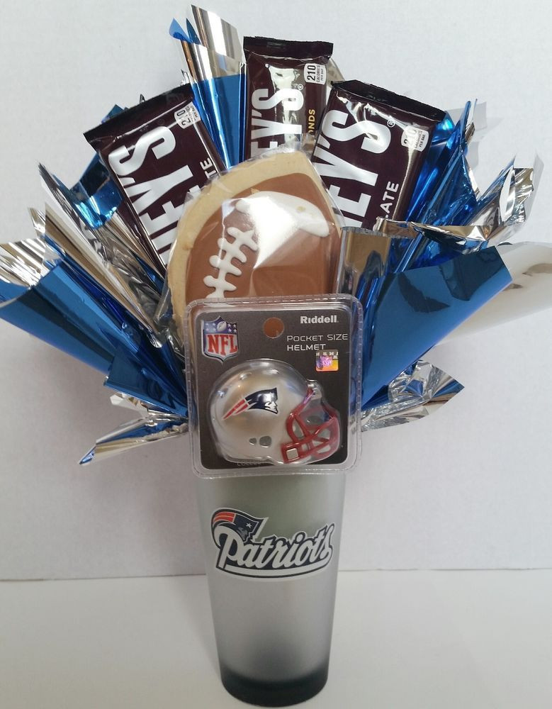 Best ideas about Patriots Gift Ideas
. Save or Pin Patriots candy bouquet New England Patriots t basket Now.