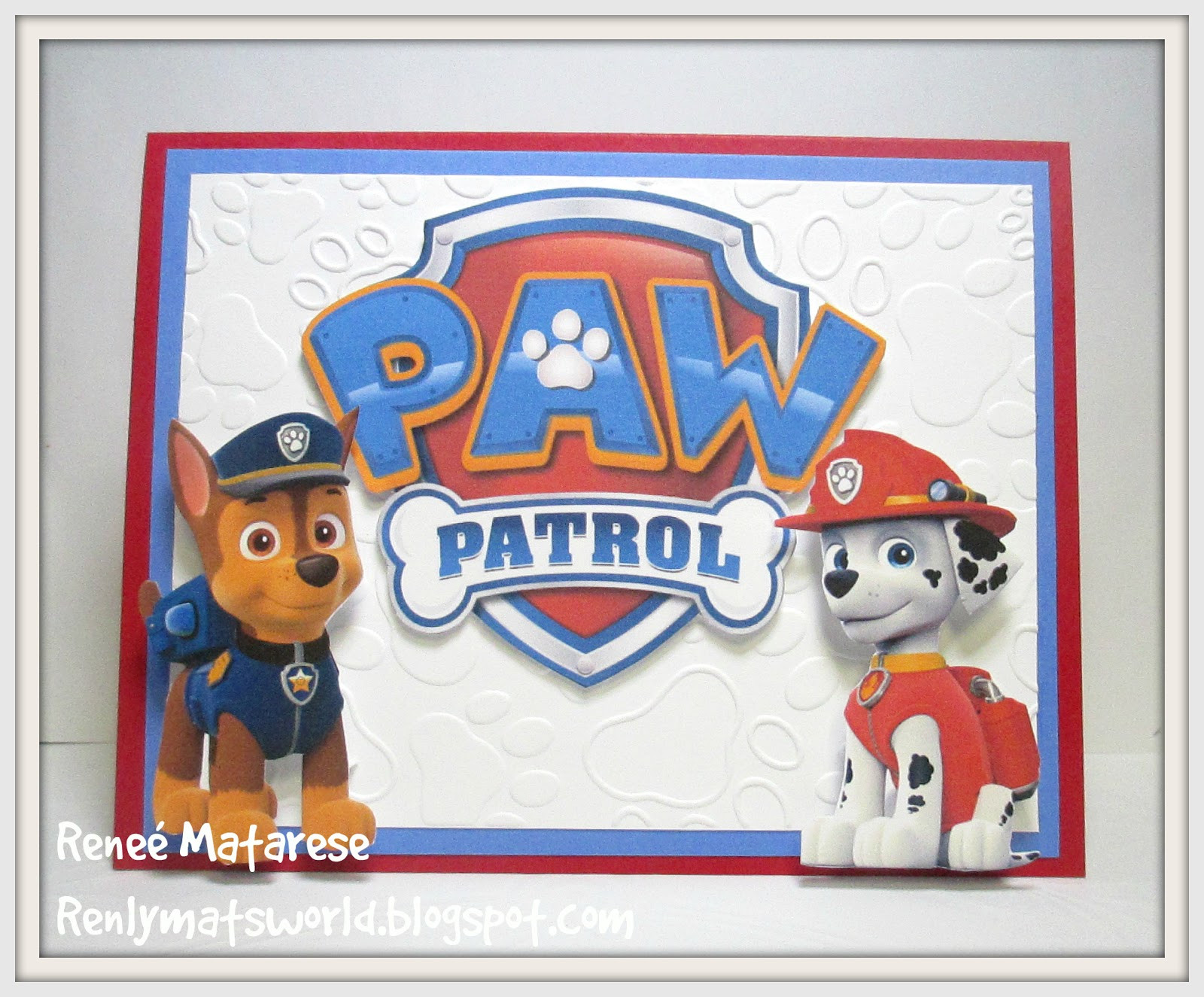Best ideas about Paw Patrol Birthday Card
. Save or Pin Renlymat s World Paw Patrol birthday card Now.